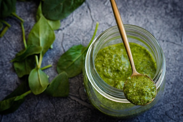 Pesto cooking class